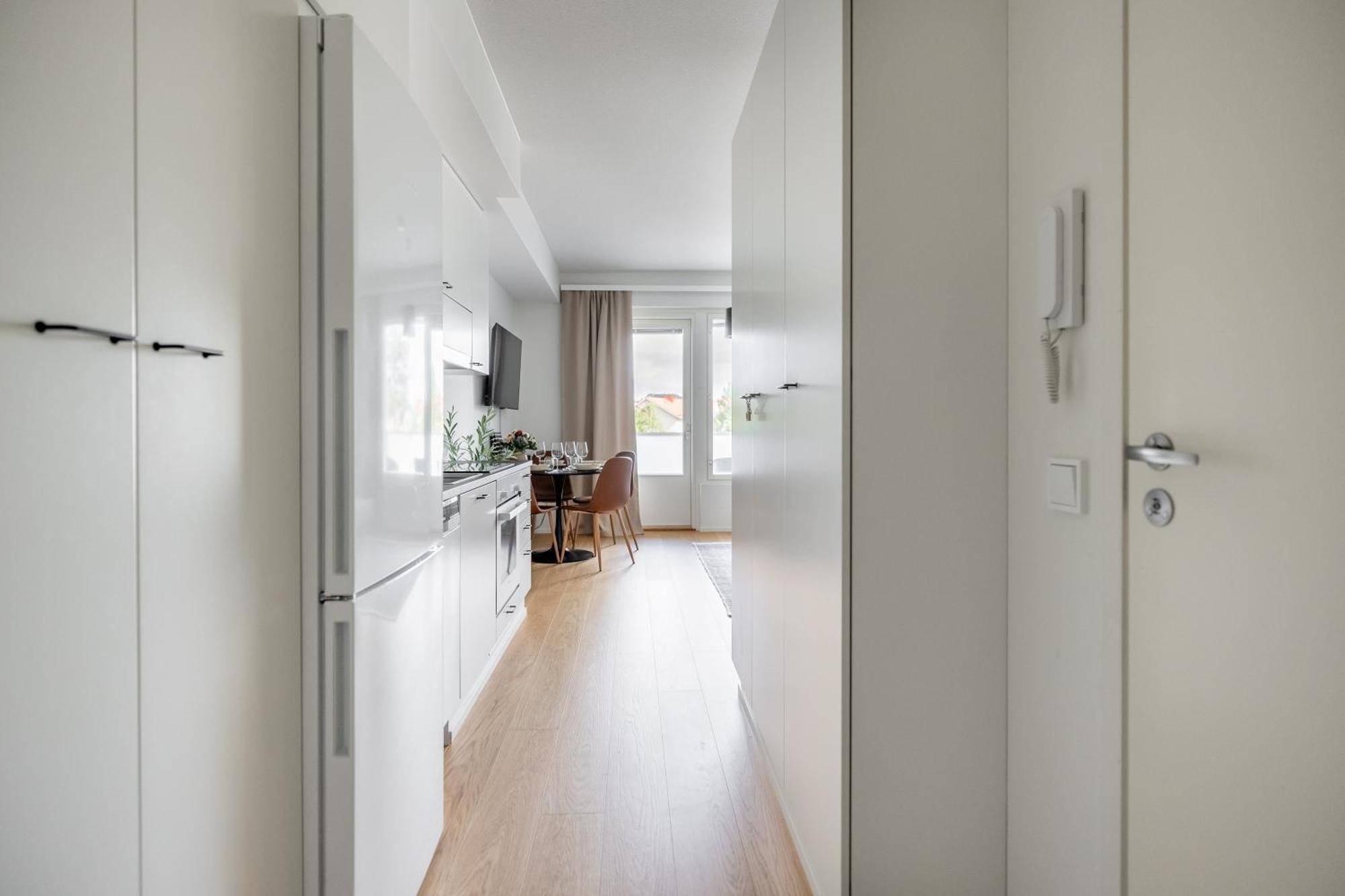 New, Modern Studio W/ Big Balcony Rovaniemi Exterior foto
