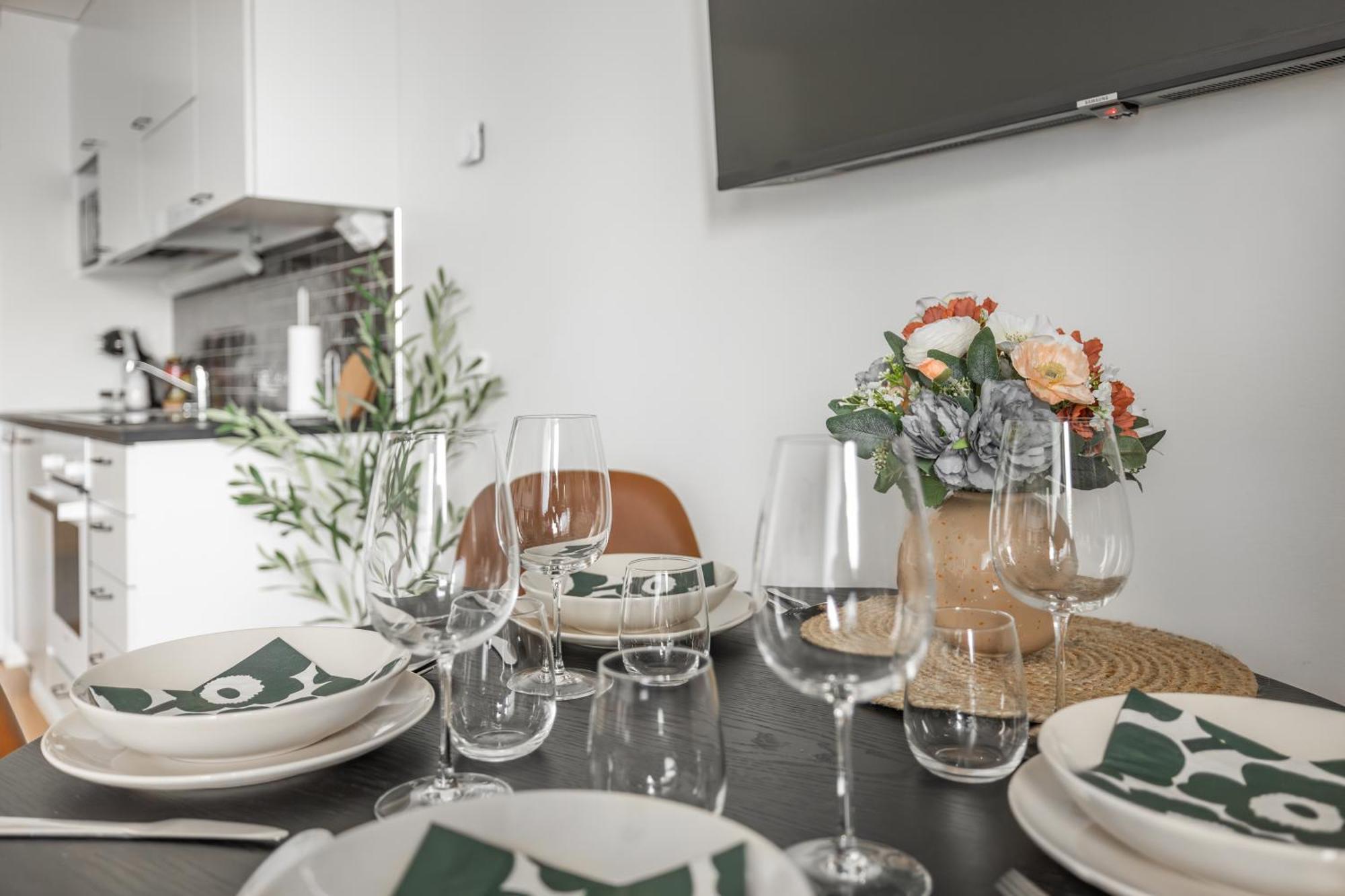 New, Modern Studio W/ Big Balcony Rovaniemi Exterior foto